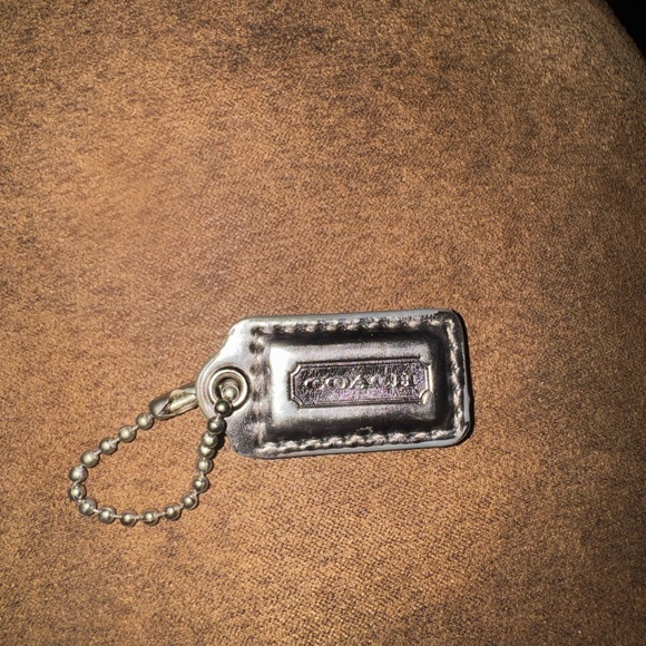 Coach silver metallic Mini Hang Tag - Picture 4 of 4